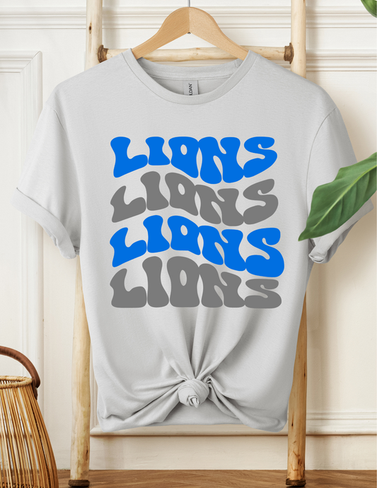 Wavy lions